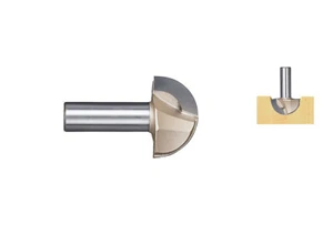 Vástago de 1/2 pulgada 2 pulgadas Diámetro de corte Caja Router Brocas Herramientas para carpintería - Imagen 1 de 7