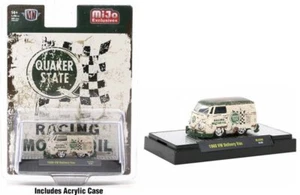 VW Volkswagen Delivery Van - Wheatered - 1960 - Quaker State - M2 1:64 - Bild 1 von 6