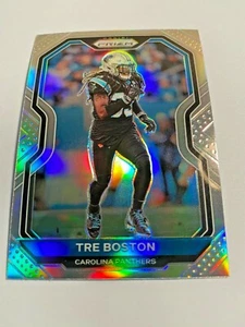Panini Prizm Football #241 Tre Boston Silver Prizm Panthers 2020 - Imagen 1 de 1
