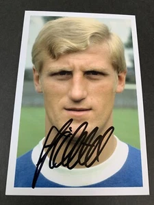 KLAUS FICHTEL Tercero Mundial 1970 DFB Schalke 04 Foto firmada 10x15 Autógrafo - Imagen 1 de 1