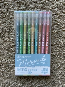 Morandi Colors Gel Ink Markers Pen Highlighter Journal Drawing School Supplies - Picture 1 of 4