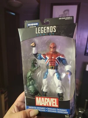 Marvel Legends Capitán Británico Emisario Energizado Abominación BAF Foto 1 de 2