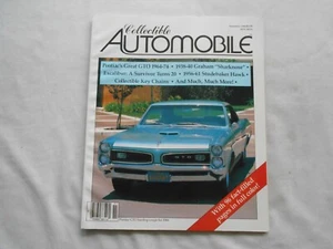 COLLECTIBLE AUTOMOBILE Magazine-NOVEMBER,1984 - Picture 1 of 3