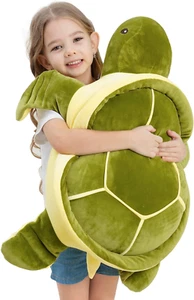 28" Soft Plush Sea Turtle Stuffed Animals Plush Pillow Toys, Large Turtles Plush - Picture 1 of 7