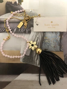 Collar Kate Spade Precioso Lirios Flor Brillante en un delicado Colgante MK4 - Imagen 1 de 12