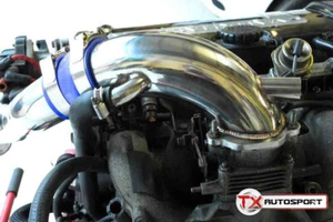 Vauxhall Nova C20LET Conversion 3" 76mm Hiflow Inlet Tophat Pipe - Picture 1 of 5