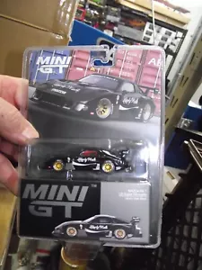 Mini GT 1/64 Mazda RX-7 LB-super silhouette black NIB - Picture 1 of 2