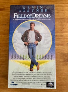 RARE 1ST RELEASE "Field Of Dreams" Sealed VHS 1989 MCA Stamp: - Bild 1 von 4
