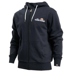 Sudadera con capucha con cremallera Ellesse SHS08782 Briero Fz en azul marino - Imagen 1 de 1