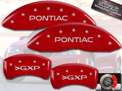 Cubierta de pinza de disco de freno MGP Bonneville 2004-2005 "Pontiac GXP" delantera trasera negra Foto 1 de 4