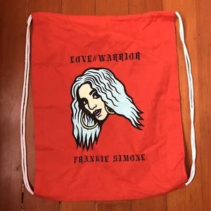 Frankie Simone Love/warrior Backpack 17" X 14" Excellent Condition!! - Picture 1 of 2
