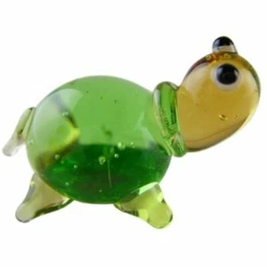 Ganz Miniture Glass Figurines-Glass Aquatic Figurine Animals - Turtle (Set of 6) - Picture 1 of 1