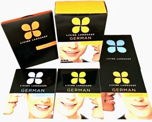 GERMAN Living Language Complete Edition Beginner to Advanced Books/ CD's - Foto 1 di 24