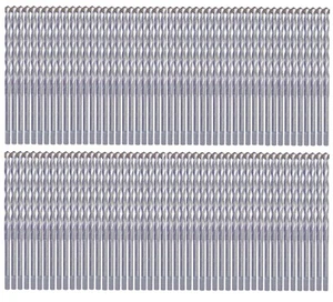 Juego de brocas para hormigón de mampostería 5/32"x3-1/2" punta de carburo grifo vástago plano-100 piezas - Imagen 1 de 11