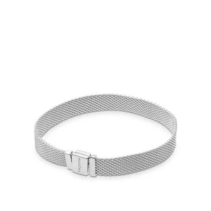 Bracciale Pandora Reflexion Maglia Mesh 597712 Argento Bracelet Milanese - Imagen 1 de 1