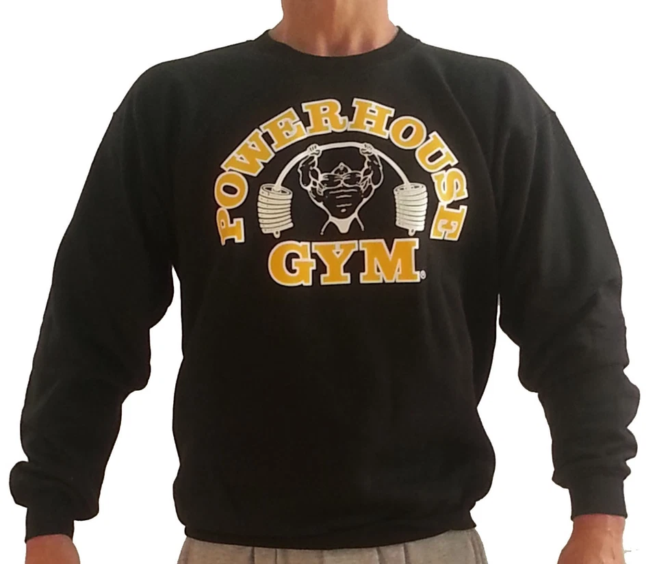 Sudadera de gimnasio PH800 Powerhouse - logotipo de levantamiento de pesas "barra doblada" Foto 1 de 1