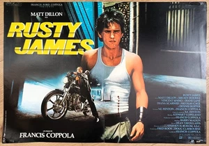 Affiche cinéma film RUSTY JAMES Matt Dillon Mickey Rourke  40 x 60 cm - Picture 1 of 1