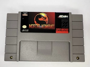 Carro auténtico Mortal Kombat (Sistema Super Nintendo, 1993) solo probado funcionando - Imagen 1 de 8