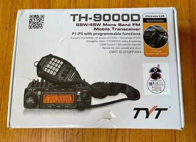 Transceptor móvil TYT TH-9000D mono banda FM - 200 canales  Foto 1 de 4