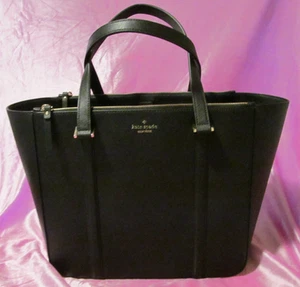 Kate Spade New York Briar Newbury Lane Black Leather Tote Bag Purse NWT - Picture 1 of 9