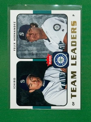 2006 Fleer Baseball Team Leaders #TL-24 Ichiro Felix Hernandez - Image 1 of 2