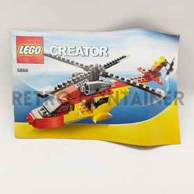 Lego Vintage Instructions Instructions Set 5866 - Creator Rotor Rescue