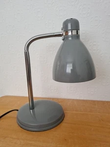 Argos Gänsehals Schreibtischlampe grau - Bild 1 von 17