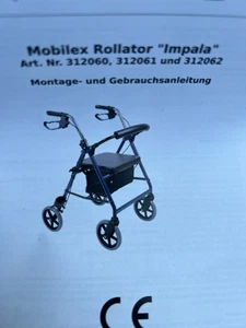 Mobilex Impala Standard Rollator blaumetallic - Bild 1 von 3