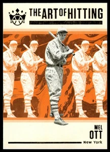 2021 Panini Diamond Kings #AOH-5 Mel Ott The Art of Hitting - Bild 1 von 2