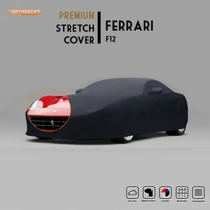 Cubierta de coche elástica de ajuste a medida premium Amazon Protection interior para Ferrari F12 - Imagen 1 de 23