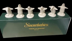 Dept 56 Snowbabies Parade Of Penguins New In Box  - Picture 1 of 14