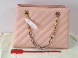 Bolso de Mano Jackhammer 25 Rosa Acolchado Cuero Bolso con Correa para el Hombro 2013 - Imagen 1 de 12