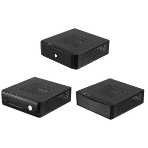 Mini ITX Case Horizontal Host Chassis Gaming Power Supply - Picture 1 of 21