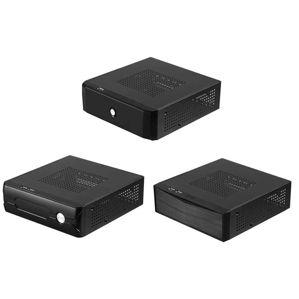 Mini ITX Case Horizontal Host Chassis Gaming Power Supply - Image 1 of 1