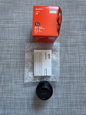 索尼 FE 50 毫米 f/2.5 G SEL50F25G - E 卡口镜头 — 第 1/4 张图片