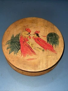 Gallos prensa hamburguesas de madera vintage  - Imagen 1 de 9