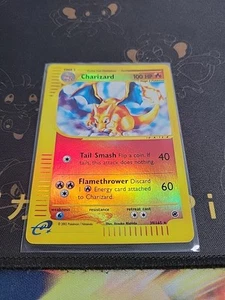 Charizard 39/165 - Reverse Holo Rare - Expedition - eReader Pokemon Karte - NM - Bild 1 von 15