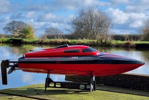 Remote Control Racing Boat RC H101 Kids Christmas Gift FREE Next Day UK - Picture 1 of 24