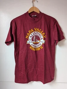 Napa Valley Marathon 1983 Vintage Single Stitch T-Shirt nie getragen Größe M - Bild 1 von 9