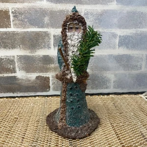 1996 Belsnickel Santa like Figur Linda Lindquist German Pelznickel 10" - Bild 1 von 13