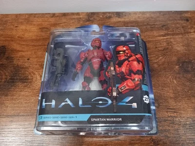 Halo 4 - Spartan Warrior Red McFarlane Figure  (New but the Blister is Loose) - Image 1 of 4