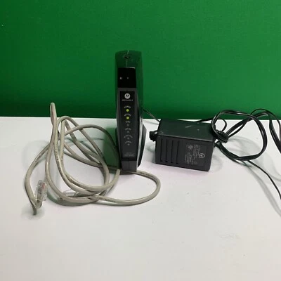 Motorola Surfboard Modem Model SB5120 with Power Supply Working - Image 1 of 4