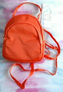 WAREHOUSE Mini ORANGE Nylon backbag cute BNWT! RRP £24 - Picture 1 of 6