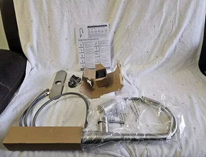 Whitefalls Kitchen Faucet w/Deckplate w/1.8GPM Spray Head 201312N Brush Nickel - Picture 1 of 4