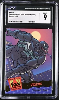 1995 Fleer Ultra Fox Kids Network #82 VENOM CGC 9 - Image 1 of 2