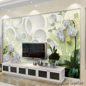 Vlies Fototapete Wandtapete Wandbilder 3D Effekt Moderne Clivia Blume 3381 - Picture 1 of 6