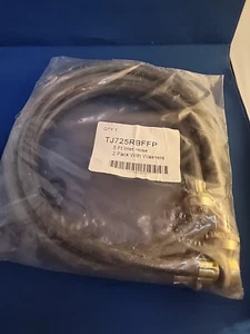 NEU Waschmaschine schwarz Gummi Einlass Füllschläuche 5' 2er Set. - Bild 1 von 1