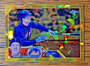 2023 Topps Chrome Sapphire Edition - Gold #329 Mark Canha /50 - Bild 1 von 2