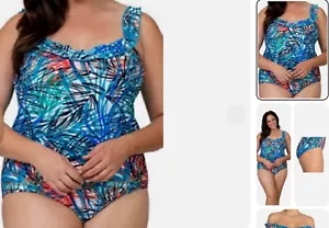 One Piece mehrfarbiger Nicole Miller Badeanzug aus den USA versandt - Bild 1 von 4