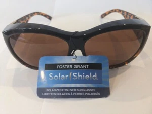 Solar Shield Damen braun Schildpatt polarisierte Sonnenbrille 100 % UVA/UVB - Bild 1 von 9